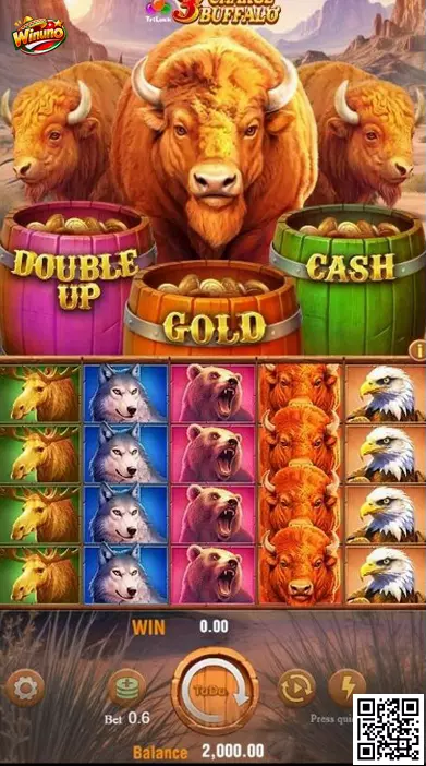 3 Charge Buffalo Banner